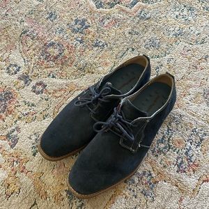 Men’s blue suede hush puppies 11.5